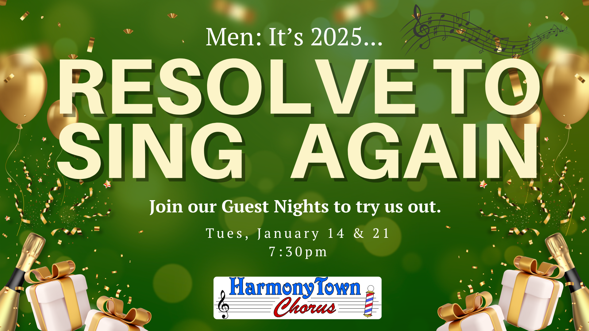 Guest Night - Come SING with us!